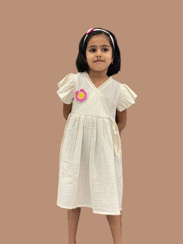 Breezy Charm Flutter Frock