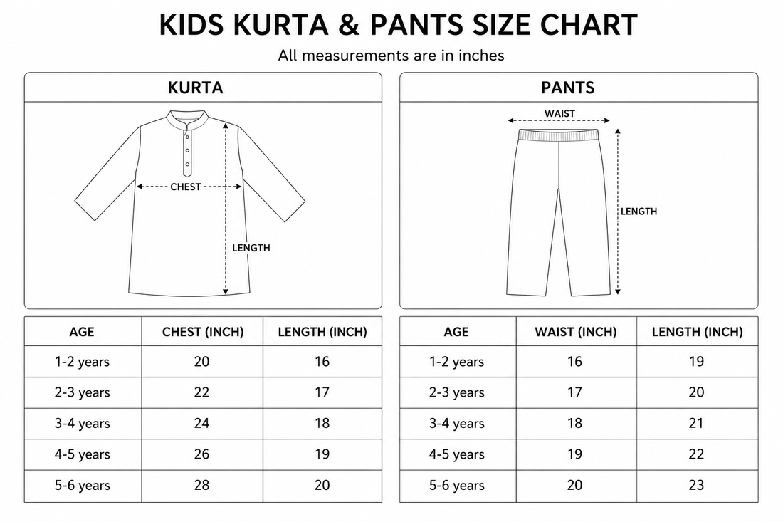 Ivory kurta set