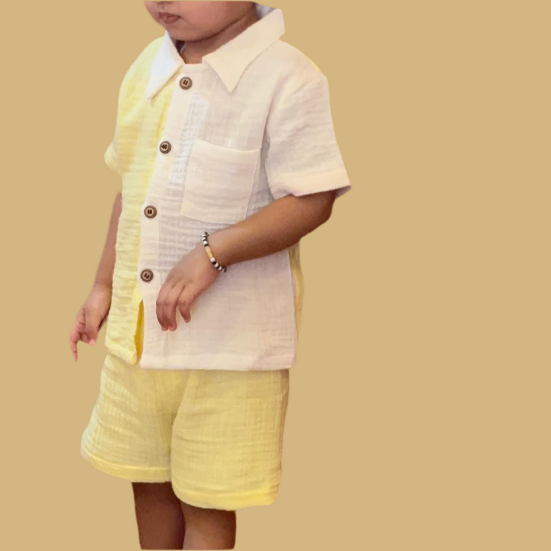 Half & Half Shirt Set