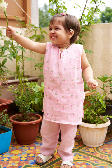Muslin Kurta set