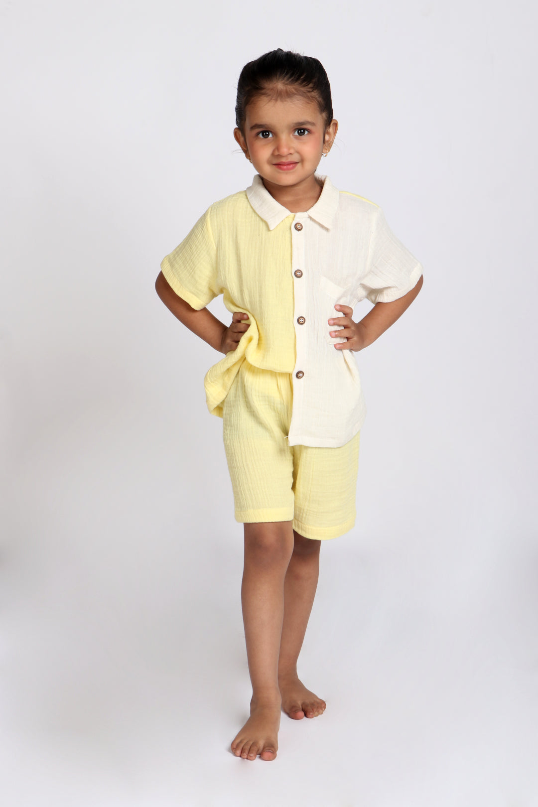 PlayEase Half & Half Shirt Set