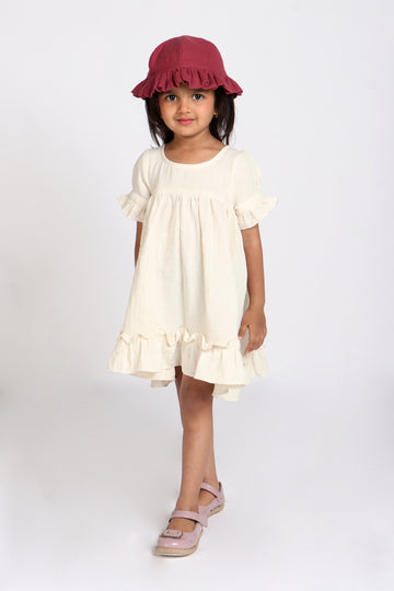 Sunny Bloom Ruffle Frock