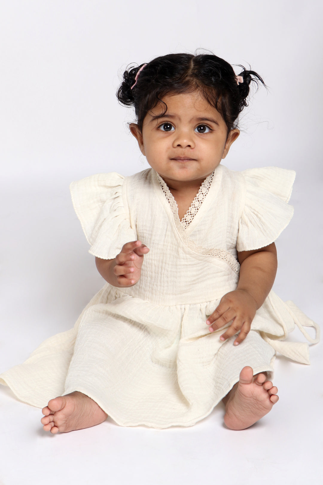 Breezy Charm Flutter Frock