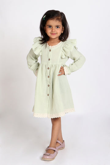 Vintage Charm Lace Frock